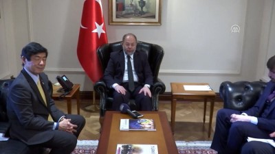 Başbakan Yardımcısı Akdağ, Japonya Büyükelçisini Kabul Etti