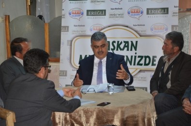 Başkan Özgüven Açıklaması Mahalle Ziyaretlerini Sürdürüyor