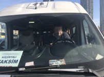 SİGARA İZMARİTİ - Bonzai Etkisindeki Servis Şoförü Direksiyon Başında Sızdı