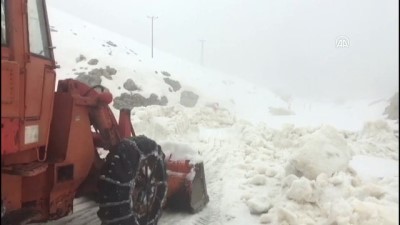 Nemrut Dağı'nda Karla Mücadele