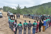 DAVULTEPE - Orman Bölgede İş Makineleri Operatörlerine Eğitim