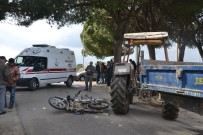 HACıRAHMANLı - Saruhanlı'da Trafik Kazası Açıklaması 1 Yaralı