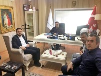 TABIPLER ODASı - AK Parti İl Başkanı Yanar, Tabipler Oda Başkanı Ergün'ü Ziyaret Etti