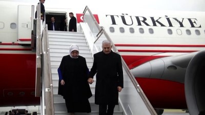 Başbakan Yıldırım Azerbaycan'a Geldi