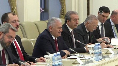 Başbakan Yıldırım, Azerbaycan Milli Meclis Başkanı Asadov İle Görüştü