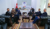 MESUT KARATAŞ - Başkan Gürkan ASKON'u Ağırladı