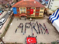 BEYTÜŞŞEBAP - Bedenleriyle Afrin Yazan Beytüşşebaplı Öğrencilerden Mehmetçiğe Destek