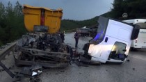 Bilecik'te İki Tır Çarpıştı Açıklaması 1 Yaralı