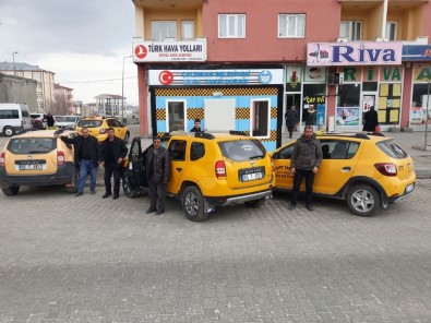 Çaldıran'da Taksici Esnafına Isıtmalı Durak