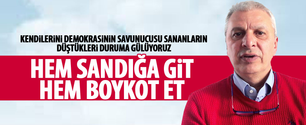 Can Ataklı'dan seçimde hile yazısı