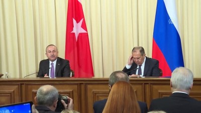 Çavuşoğlu-Lavrov Ortak Basın Toplantısı