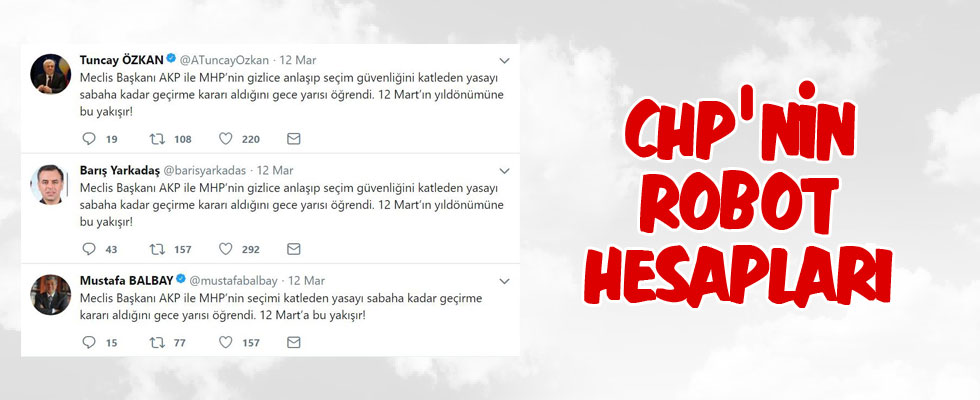 CHP'lilerden tek dil