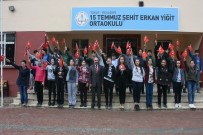 ERKAN YİĞİT - Öğrencilerden Zeytin Dalı Harekâtı'na Destek