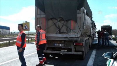 Silivri'de Trafik Kazası Açıklaması 1 Yaralı