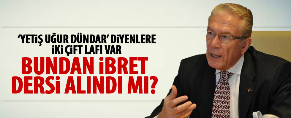 Uğur Dündar: Ne rezaletler yaşandı