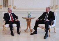 AZERBAYCAN CUMHURBAŞKANI - Yıldırım Azerbaycan Cumhurbaşkanı Aliyev'le Görüştü