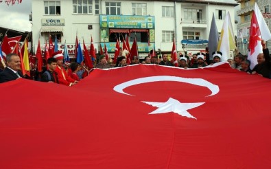 Boğazlıyan'da Şehitlere Saygı Yürüyüşü Düzenlendi