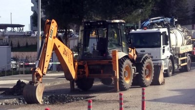 Düzce'de Doğalgaz Borusu Patladı