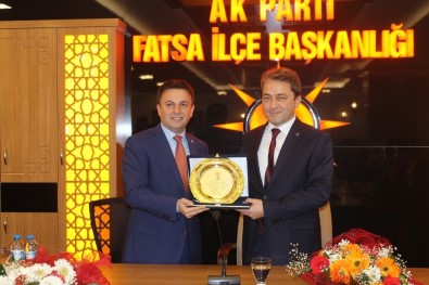 Fatsa AK Parti'de Devir Teslim Töreni