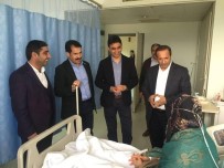 CEMİL YAMAN - Yaman, Akbulut Ve Toltar'dan Hasta Ziyareti