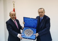 OSMAN AŞKIN BAK - Cumhurbaşkanı Erdoğan, Erzurum Valisi Ve Büyükşehir Belediye Başkanını Kabul Etti