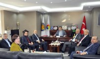YUSUF YıLDıZ - Ekonomi Bakanlığı Yetkilileri TSO'yu Ziyaret Etti