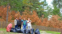 İSMAİL ÖZTÜRK - Kalkım Çevre Gönüllüleri  Çevre Temizliğine Başladı