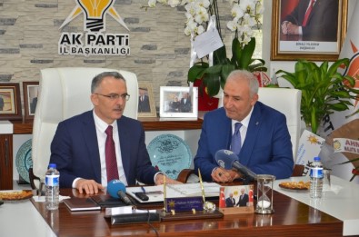 Maliye Bakanı Ağbal'ın Malatya'daki Son Durağı AK Parti Oldu