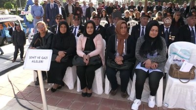 Mersin'de 'Zeytin Dalı Anıtı' Açıldı