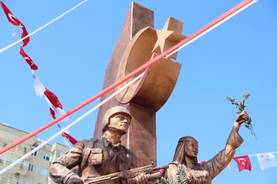 Mersin'de Zeytin Dalı Anıtı'nın Açılışı Yapıldı
