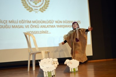 Minikler Unutulmaya Yüz Tutmuş Masalları Yarışmayla Anlattı