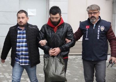 Samsun'da Bir Kişiyi Kafasından Vuran Şahıs Tutuklandı