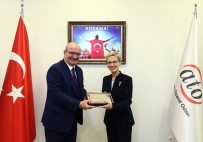 ANKARA TİCARET ODASI - Avusturya Büyükelçisi Tilly'den ATO'ya Ziyaret
