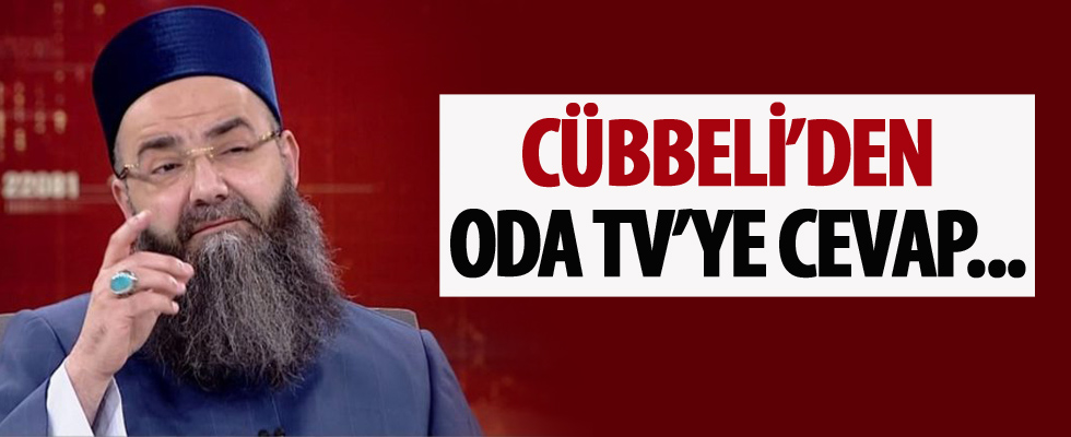 Cübbeli'den ODA TV'ye cevap gecikmedi...
