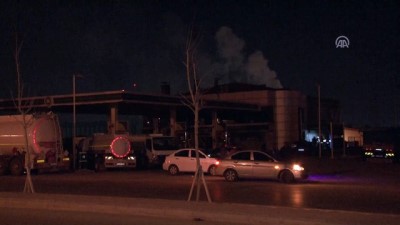 Konya'da Akaryakıt İstasyonunda Yangın