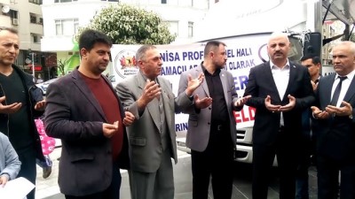 Manisa'da Zeytin Dalı Harekatı'na Destek Konvoyu