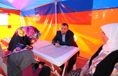 Taş, Gönül Çadırı'nda Vatandaşlarla Buluştu