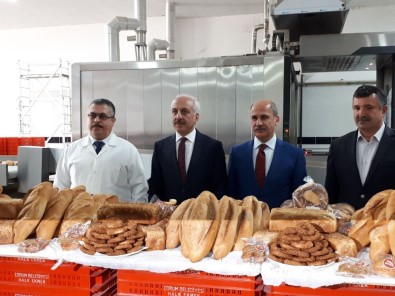 Başkan Gül'den Halk Ekmek Fabrikası'nda İnceleme