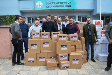 Fatsa'dan Gönderilen Fındık Ezmeleri Askerlere Teslim Edildi