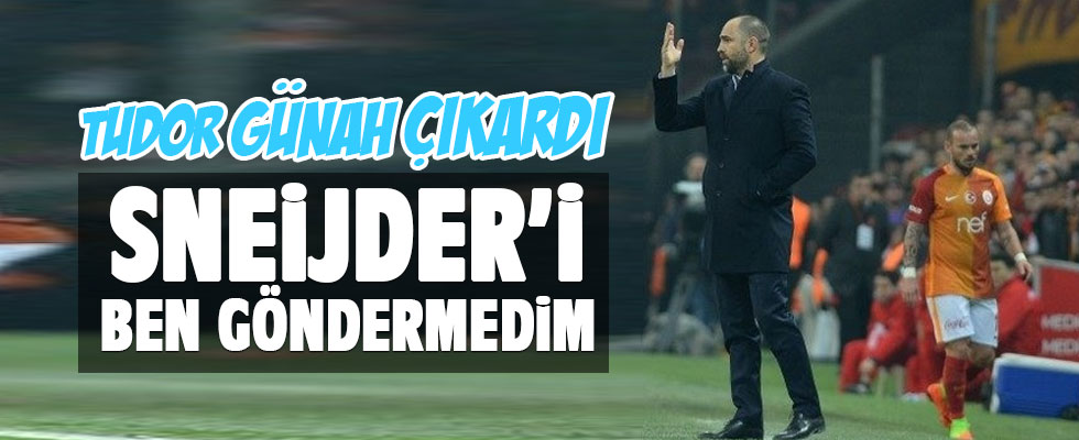 Igor Tudor'dan Sneijder açıklaması
