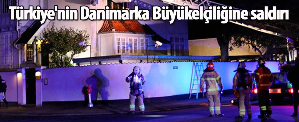 Türkiye'nin Danimarka Büyükelçiliğine saldırı