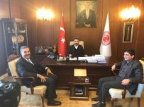 AHMET AYDIN - Başkan Aslan TBMM Başkanvekili Aydın İle Bir Araya Geldi
