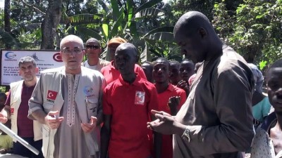 Cansuyu Derneği Sierra Leone'de 20 Su Kuyusu Açtı