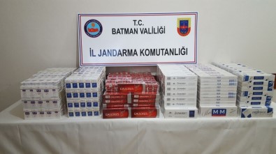 Hasankeyf'te 7 Bin 210 Paket Kaçak Sigara Ele Geçirildi