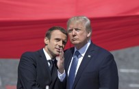 EMMANUEL MACRON - Macron Ve Trump Doğu Guta'daki Ateşkesi Görüştü