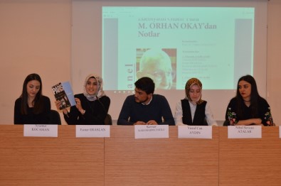 Mehmet Orhan Okay SAÜ'de Anıldı