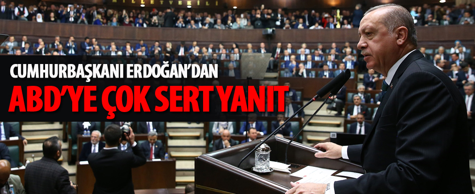 Cumhurbaşkanı Erdoğan'dan ABD'ye Afrin yanıtı