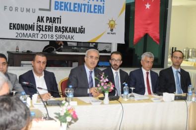 Şırnak'ta 'Şehirlerin Ekonomik Beklentileri' Çalıştayı