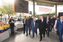 ESNAF ODASI - Vali Demirtaş Pazarcı Esnafı İle Bir Araya Geldi
