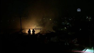 Ataşehir'de Gecekondu Yangını